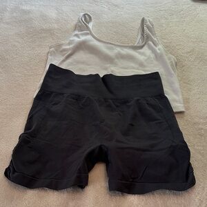 Women's Black Athletic Shorts